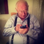 Omer Perchik's grandfather trying Any.do for the first time. 