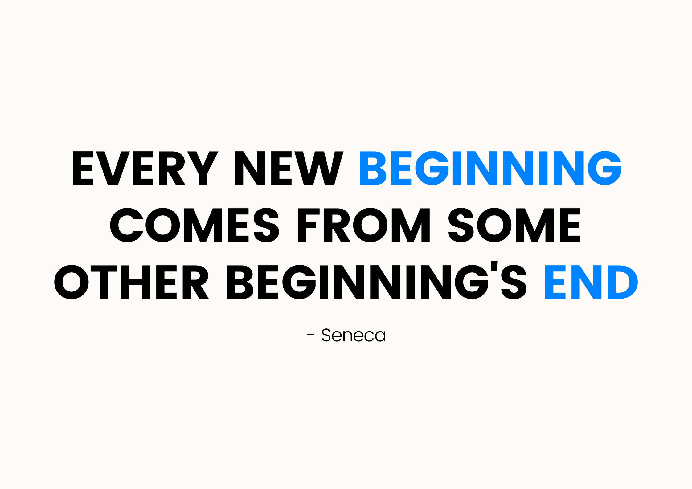 new beginning quote