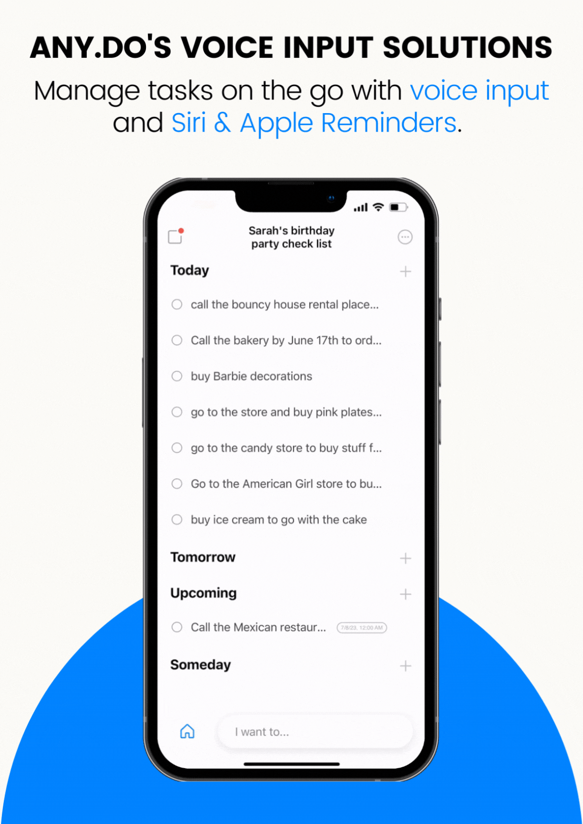 Any.do's Voice Input Solutions