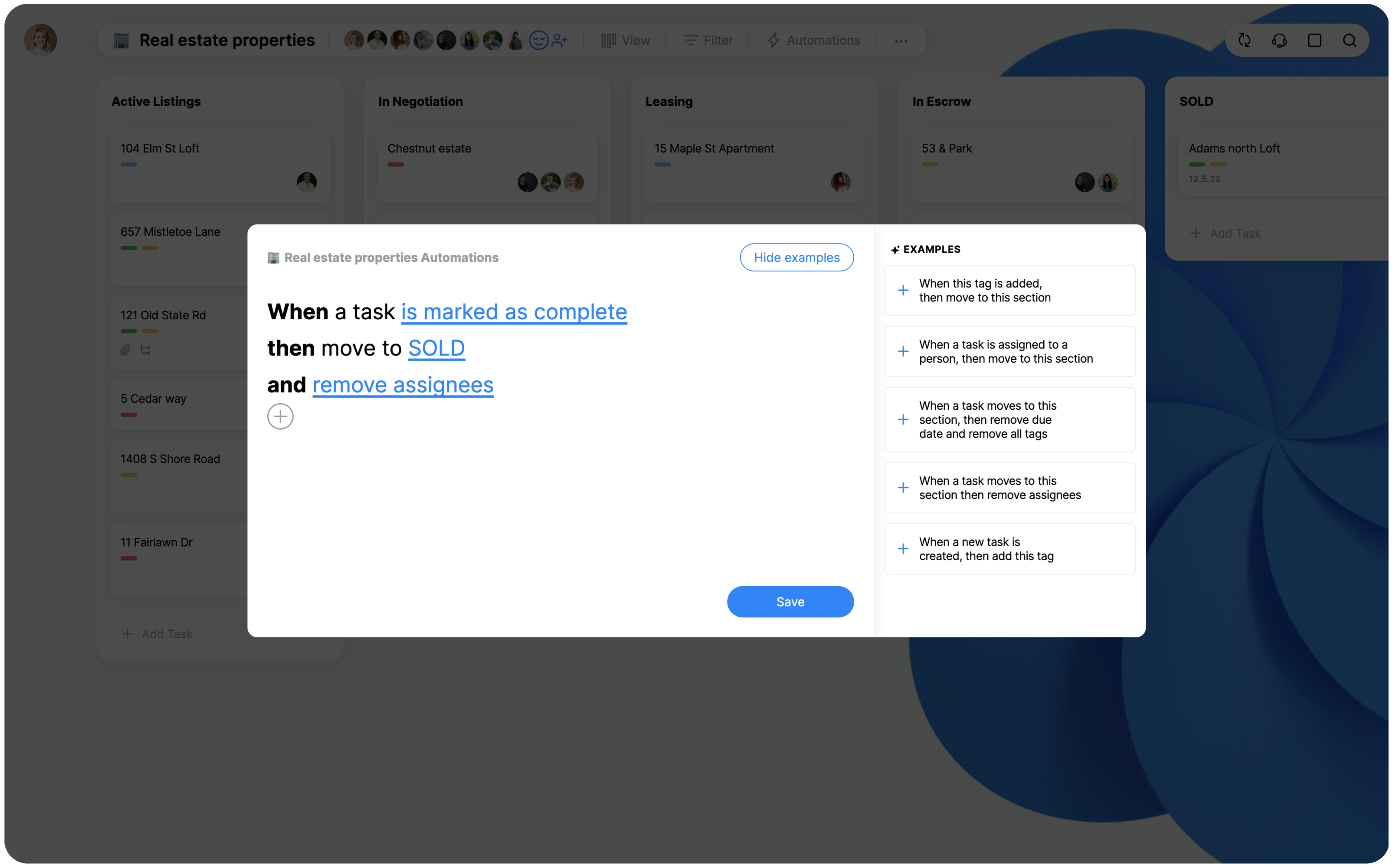 Checkboxes Automations